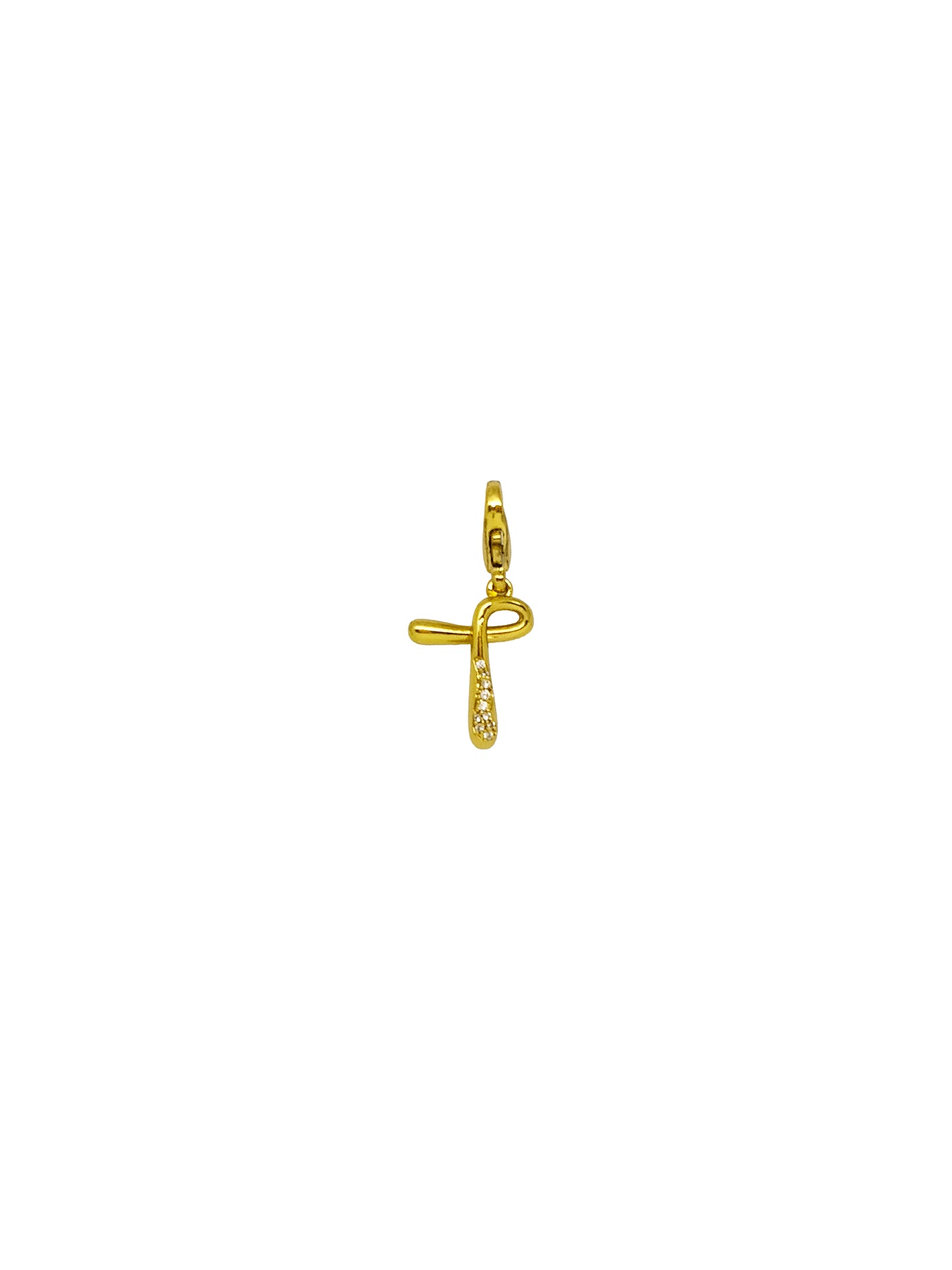 JewelX T – Minimal T initial charm crafted in a molten gold aesthetic for timeless everyday wear. Gold-Plaited, Delhi-Jaipur, Hyderabad-Bangalore, Mumbai-Goa.