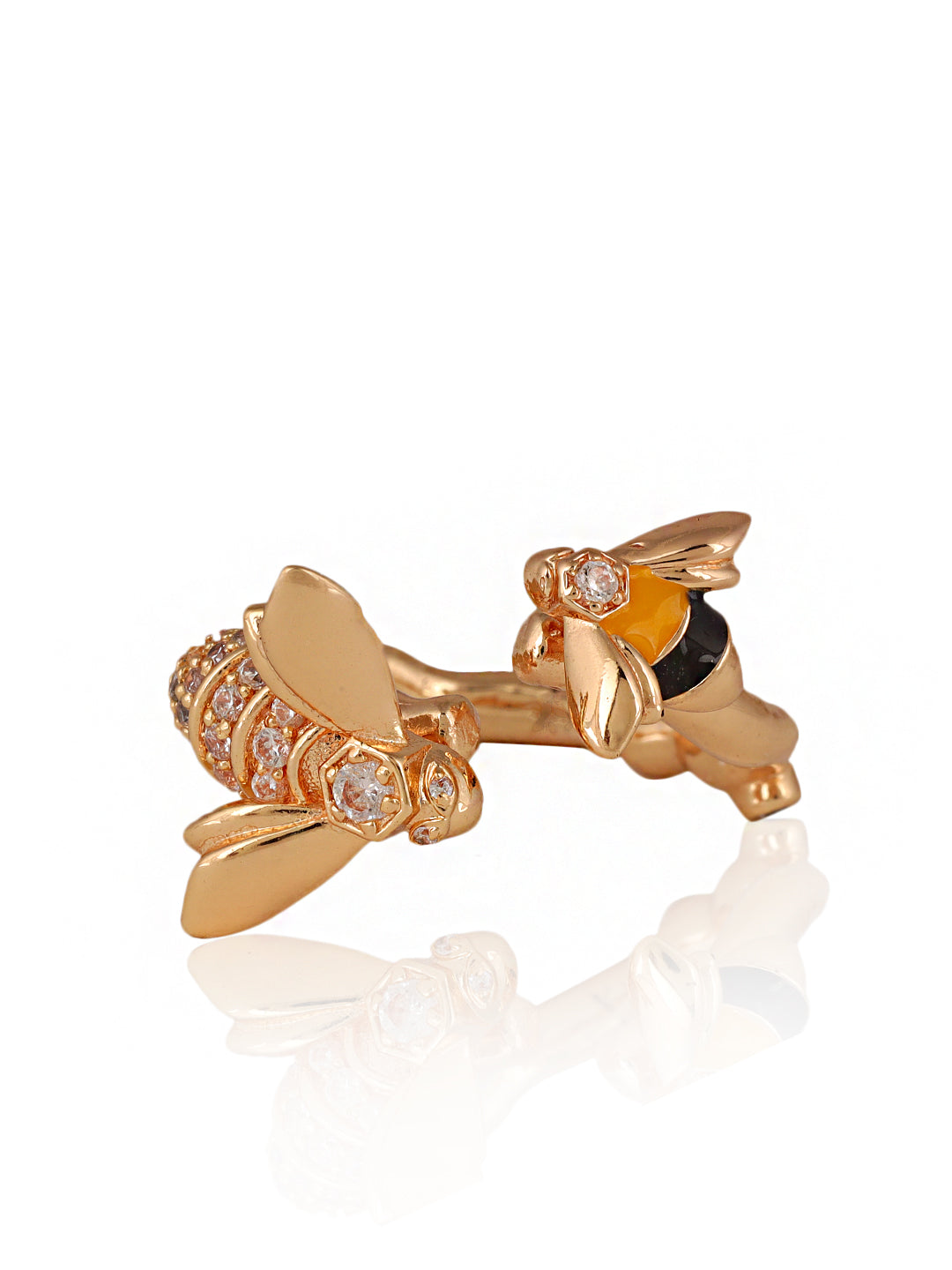 JewelX women's Buzzing Bee ring – Unique Fashion Jewelry Accessory