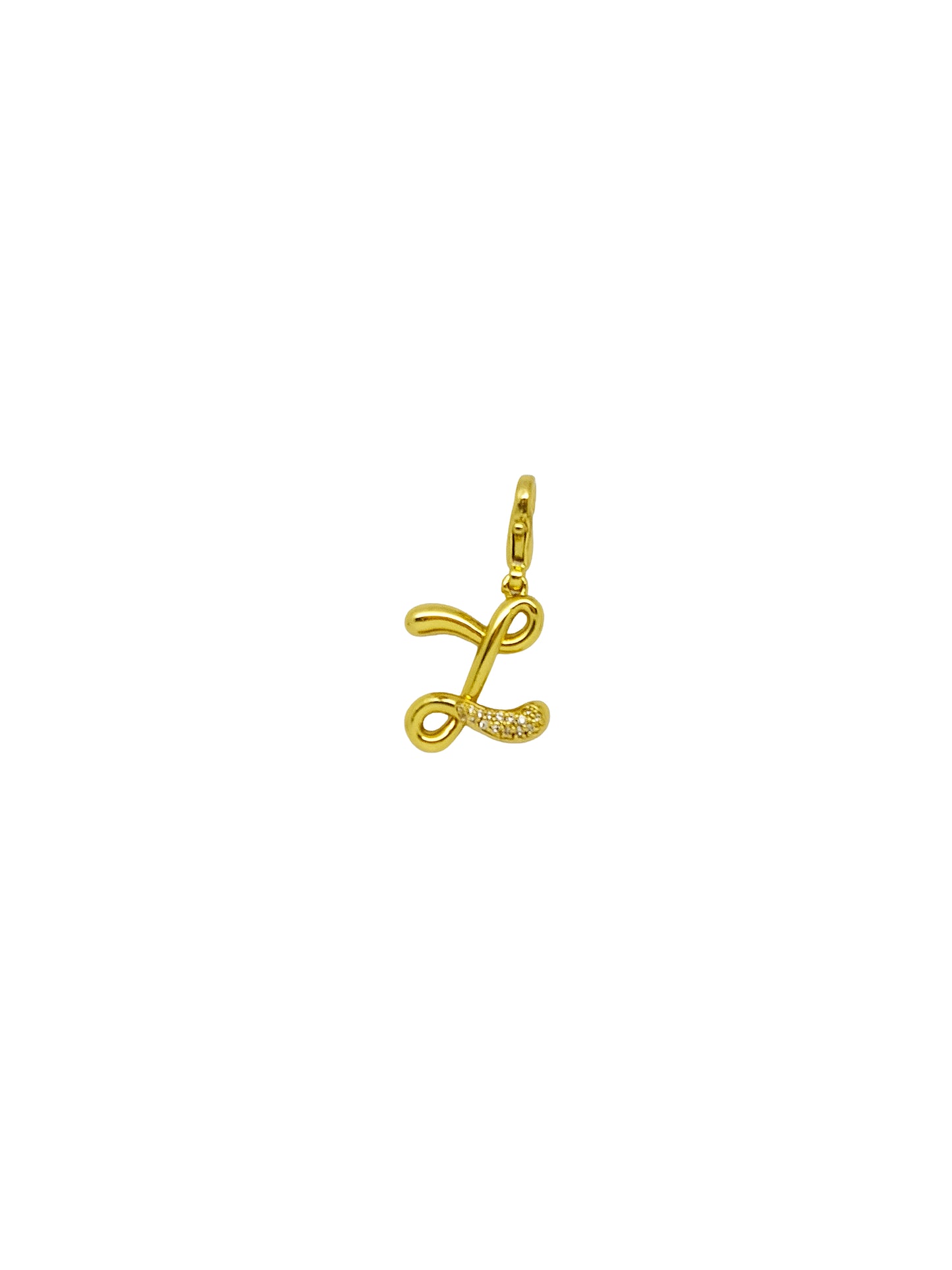 JewelX- Z – Curly Z alphabet charm crafted with organic molten textures and a refined everyday jewellery feel.
Gold-Plaited, Delhi-Jaipur, Hyderabad-Bangloar, Mumbai-Goa