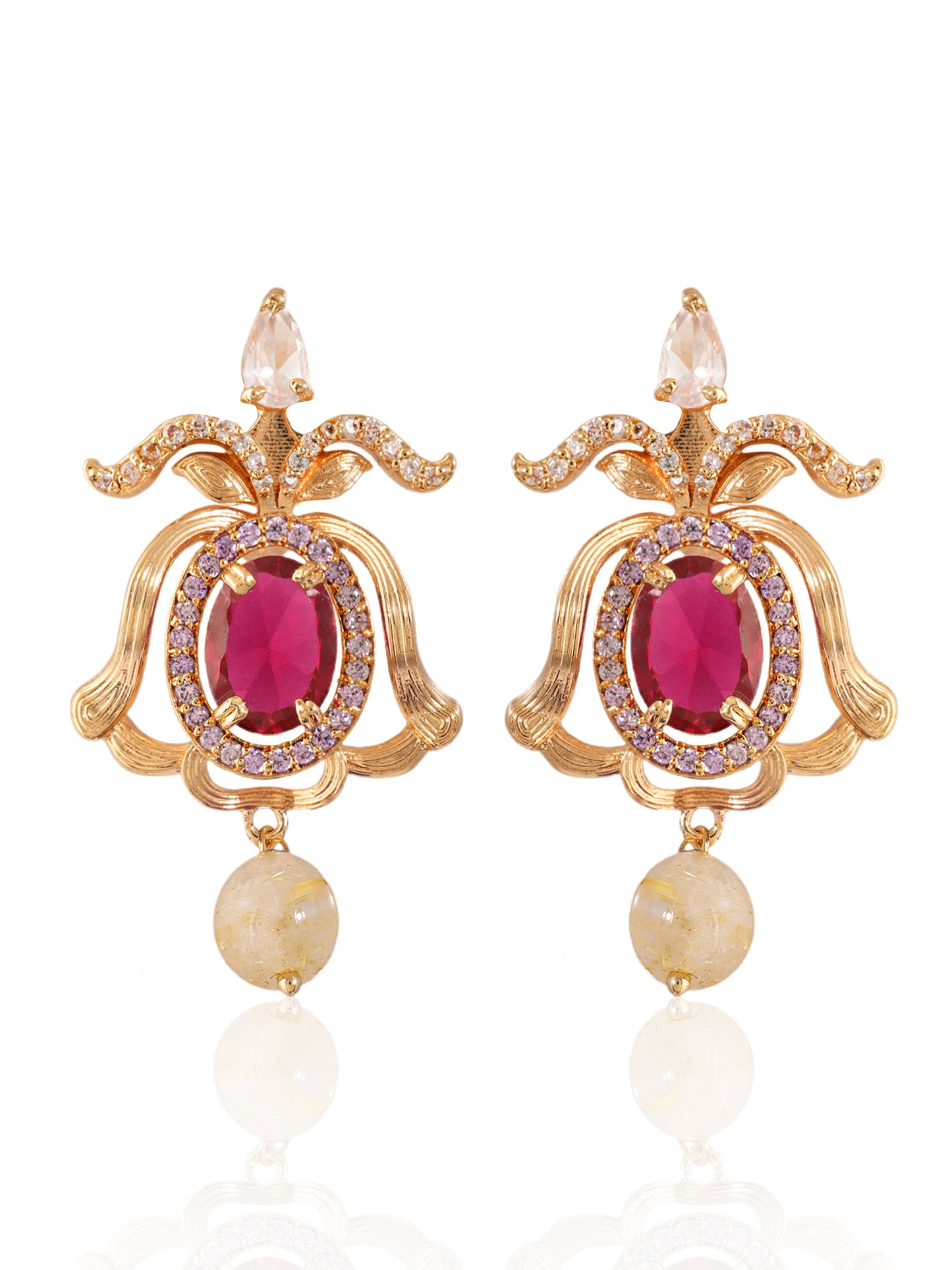 JewelX Statement Jewelry, Ruby-king Stone, Gold-Plaited, Delhi-Jaipur, Hyderabad-Bangloar, Mumbai-Goa, 