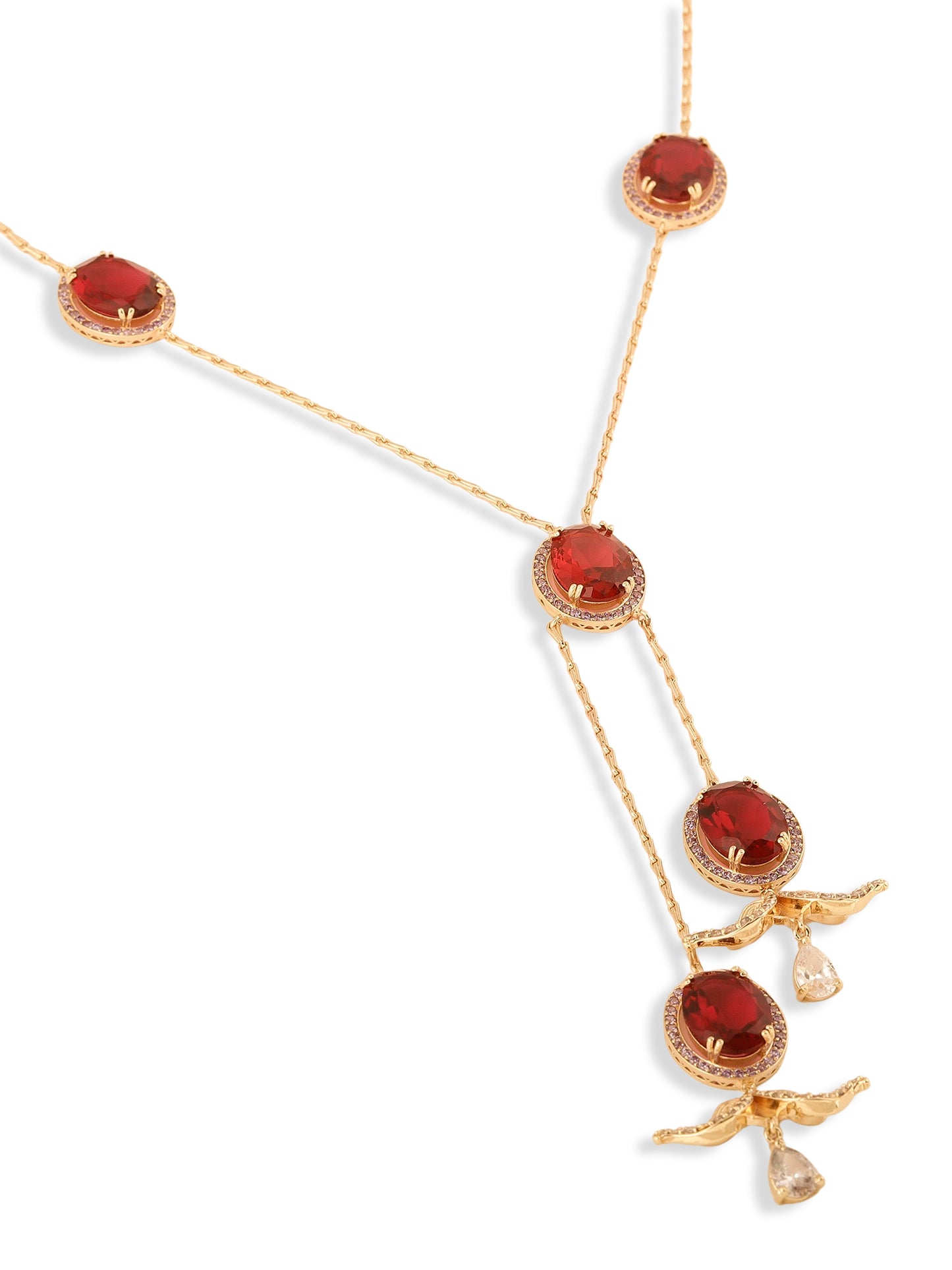 JewelX-Statement , Luxury-Fashion jewelry-Wedding-Gold plated gemstone Necklace, Gift for her, Elegant jewelry 