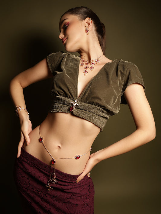 JewelX-Statement earrings, Luxury-Fashion jewelry-Wedding-Gold plated gemstone earring, Gift for her, Elegant jewelry 