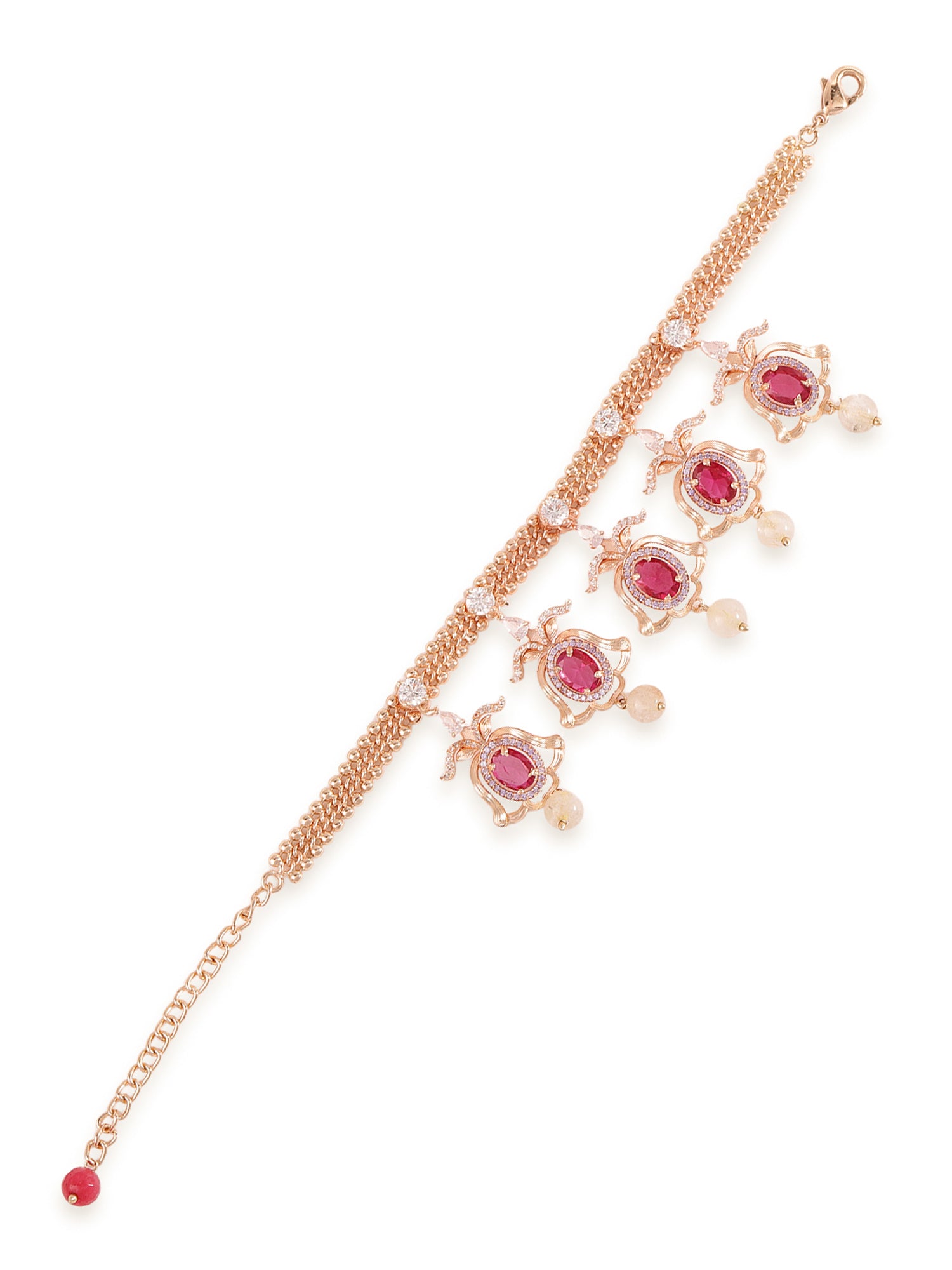 JewelX Ruby-of-Statement-Jewelry, Perfect For Weddings, Indian Ethnic Styling